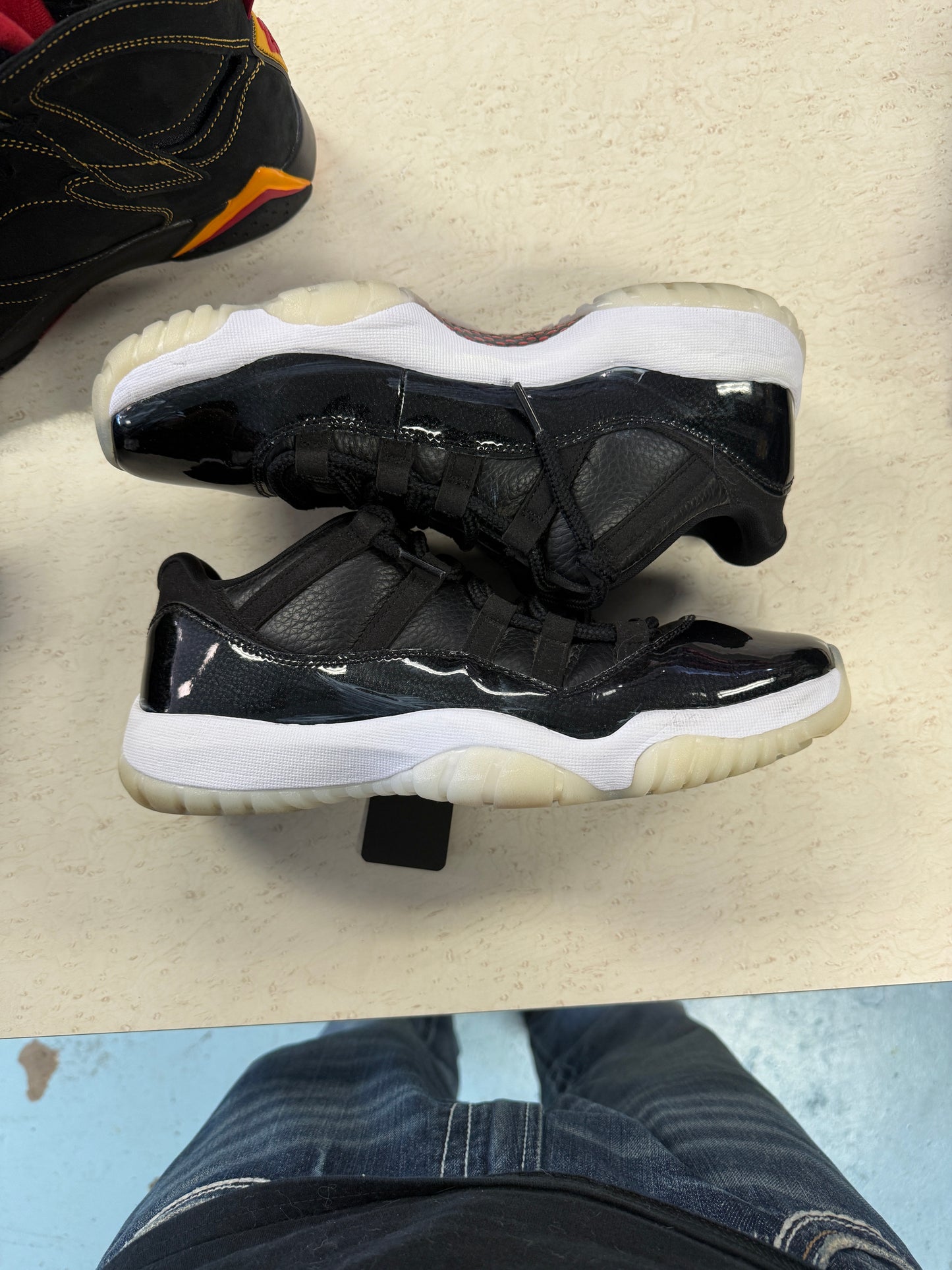 Size 10 Jordan 11 Lows Pre-Owned No Box