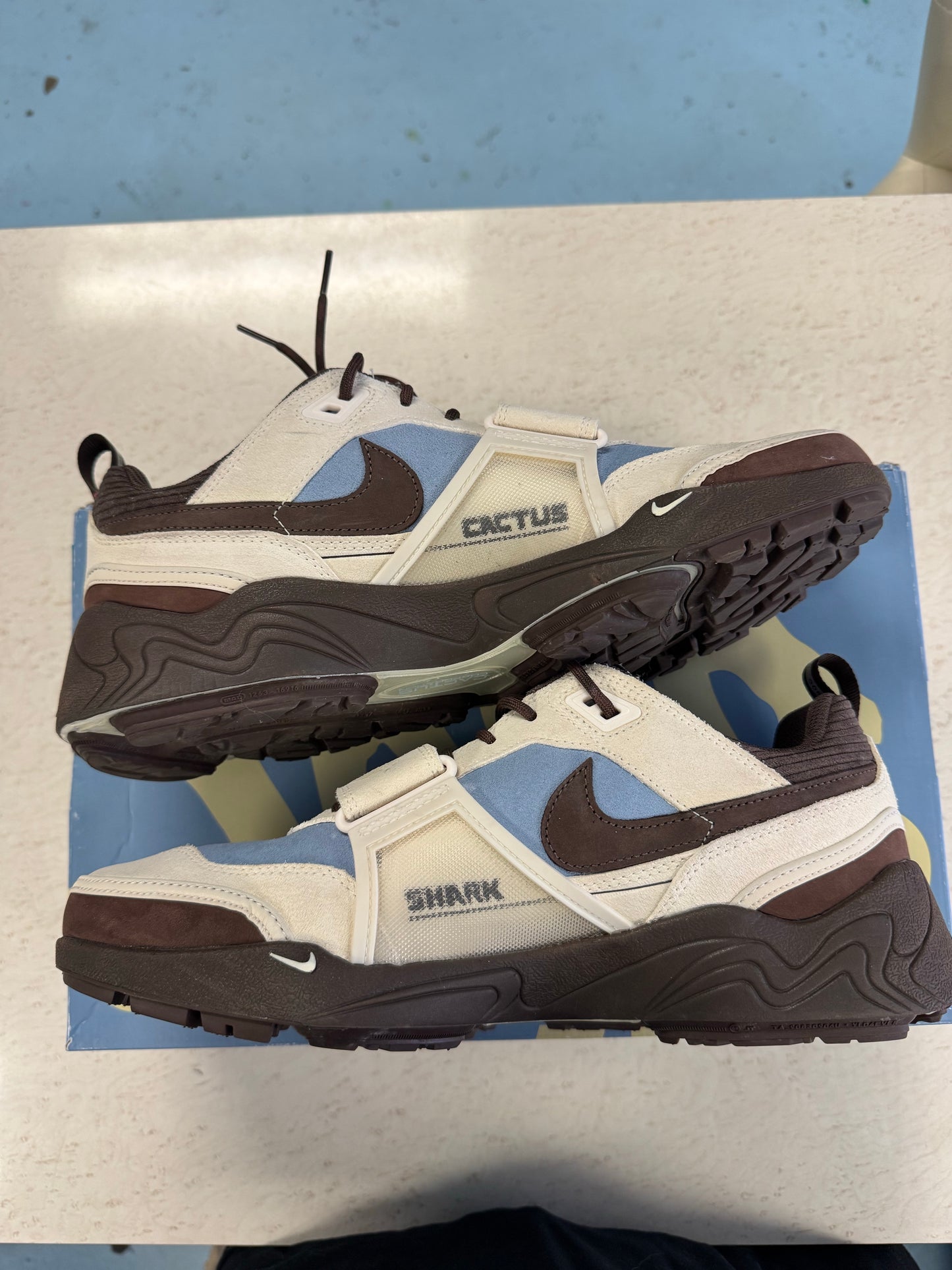 Nike Zoom Field Jaxx Travis Scott Leche Blue