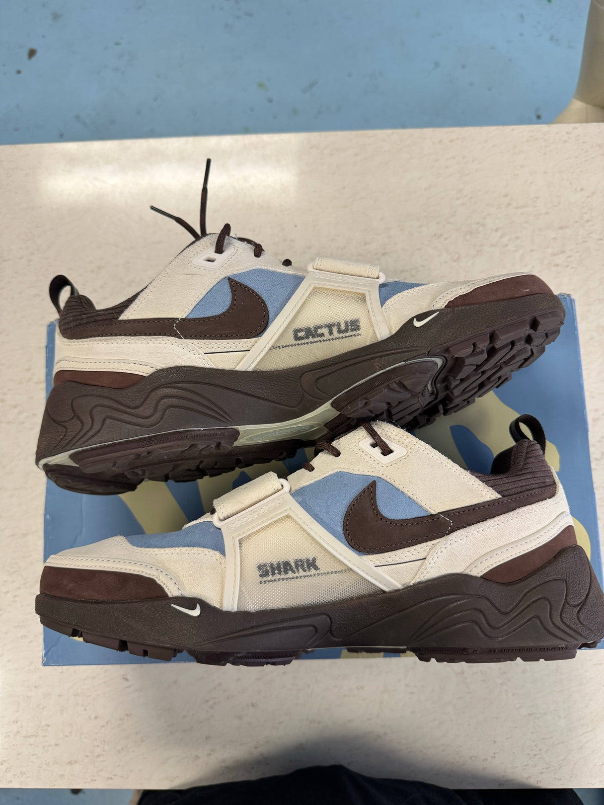 Nike Zoom Field Jaxx Travis Scott Leche Blue