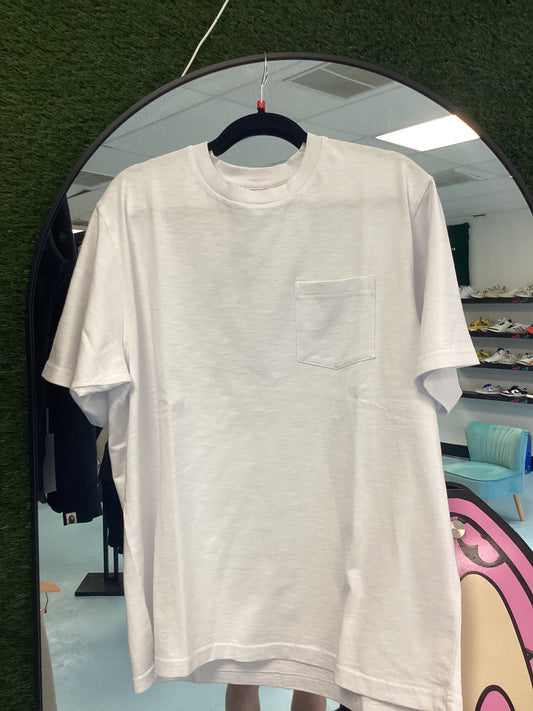 White Supreme Pocket Tee With Packaging