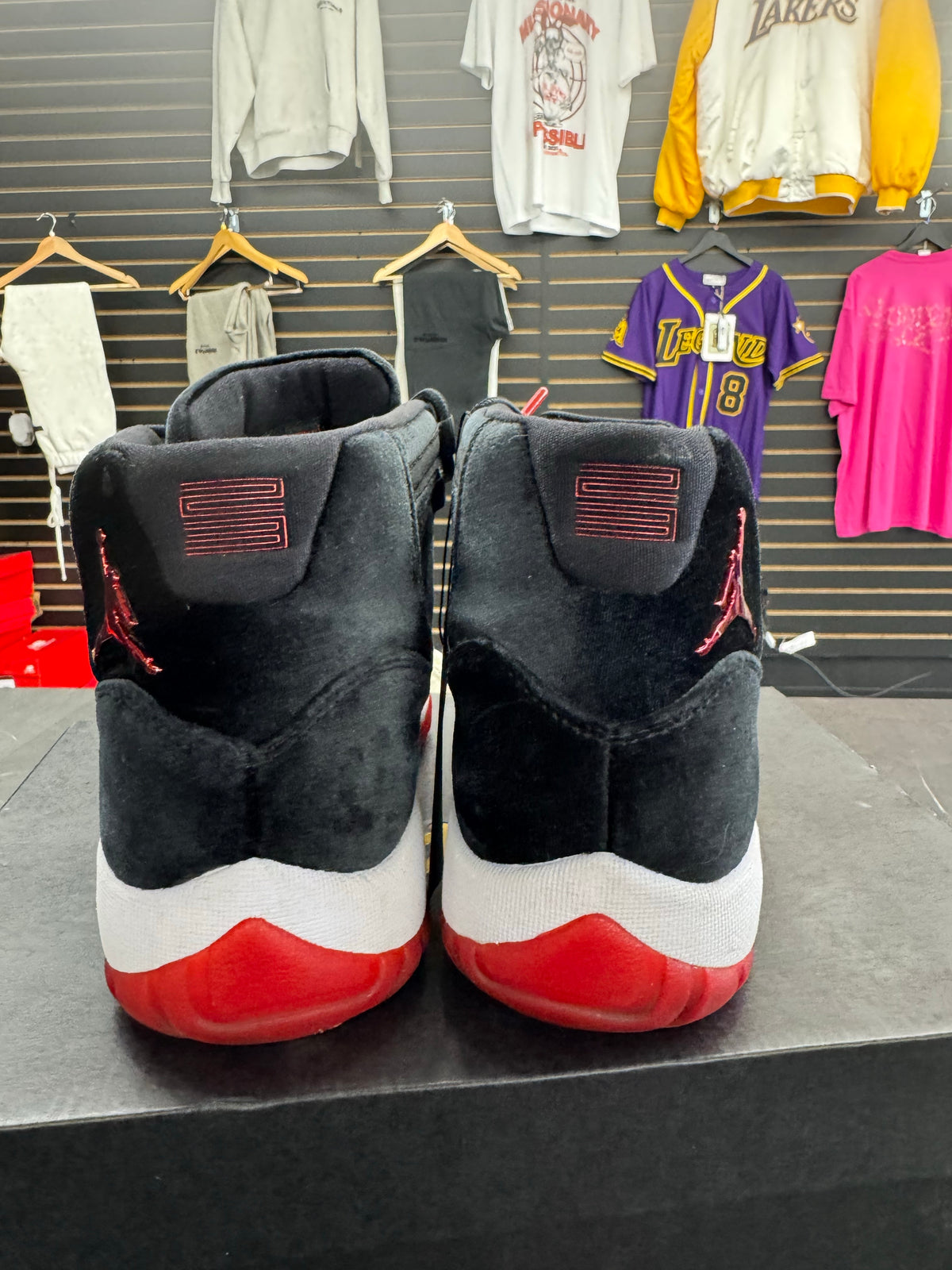 Jordan 11 Retro Bred Velvet (Women's)