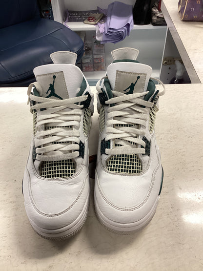 Size9.5 Jordan 4 Oxide Green Pre-Owned No Box