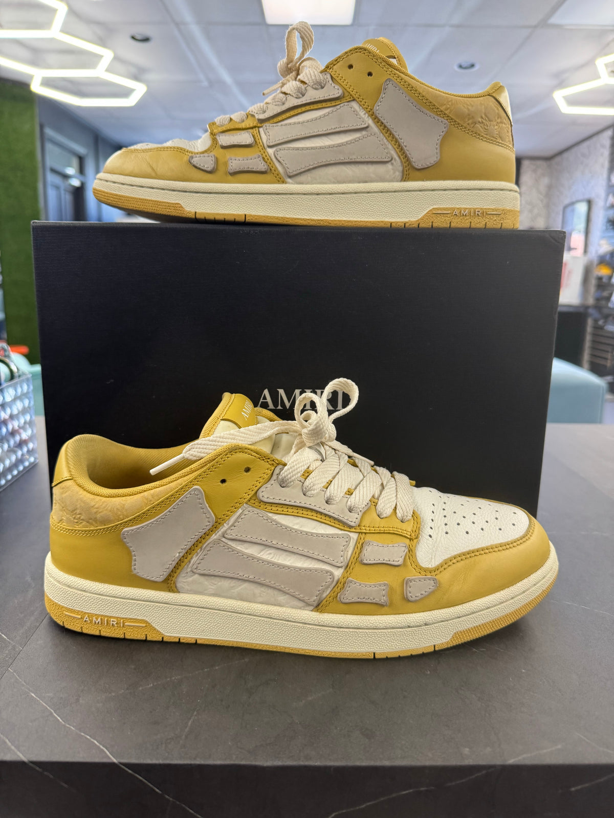 AMIRI Skel Top Low Champagne