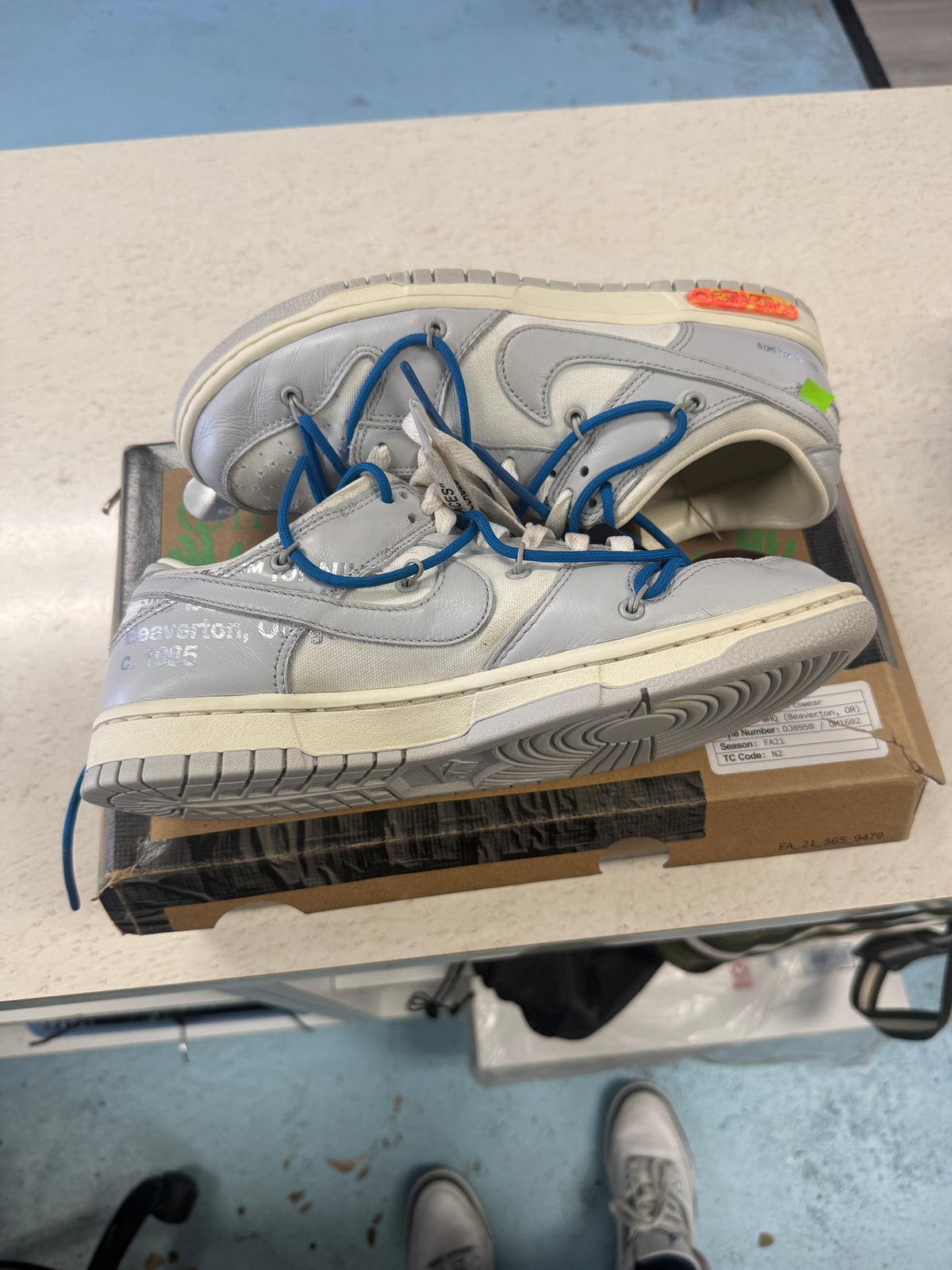 Nike Dunk Low Off-White Lot 10