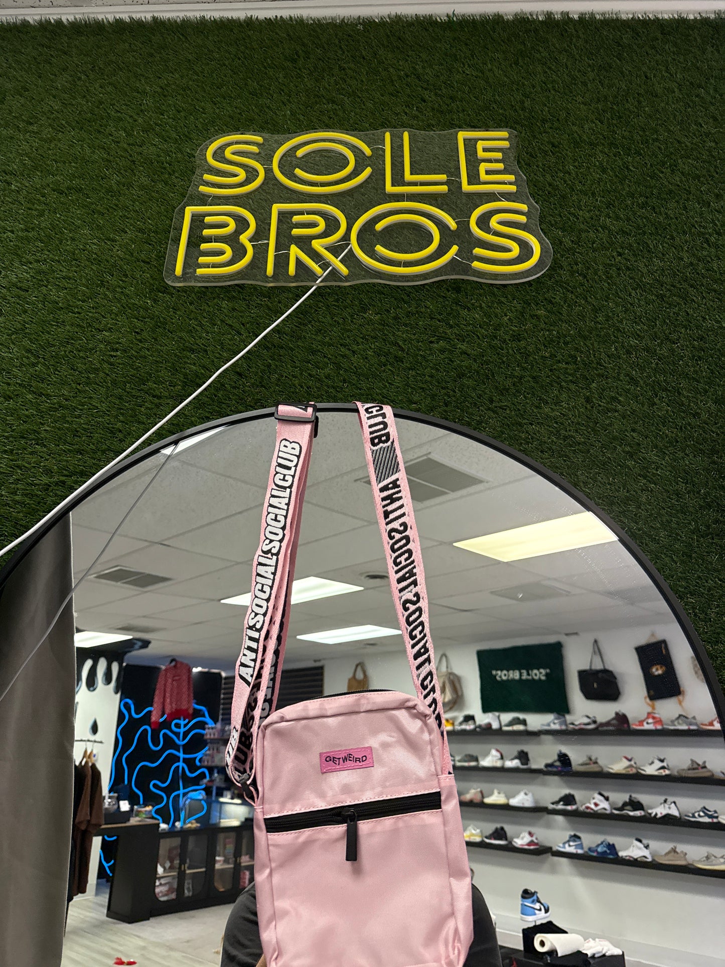 Anti Social Social Club Pink Bag
