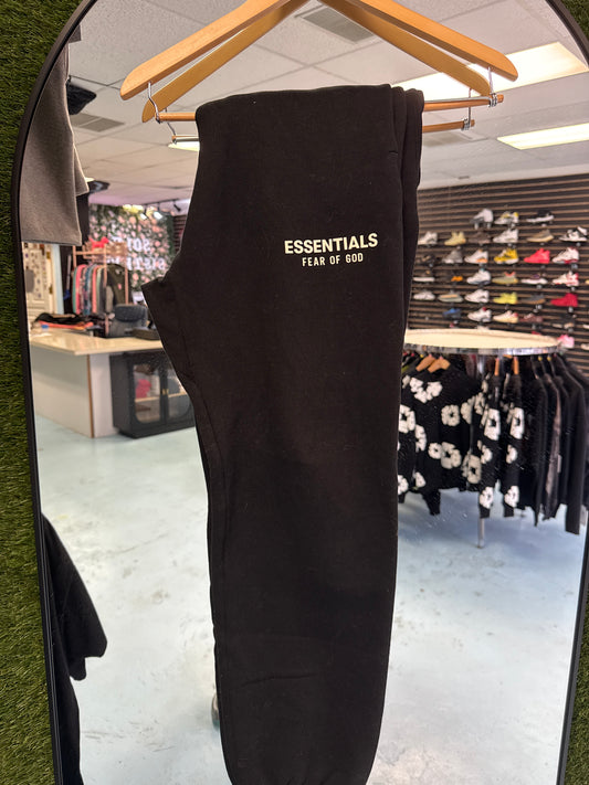 Essentials Black/White 2024 Pants