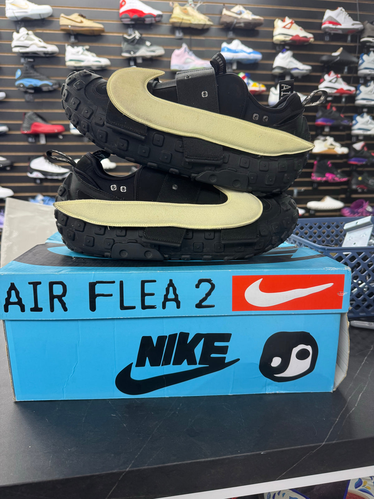 Nike CPFM Air Flea 2 Cactus Plant Flea Market Black Alabaster