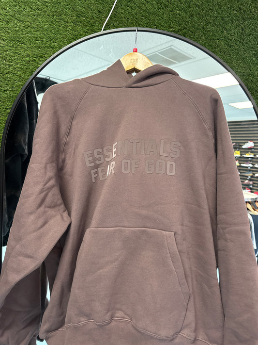 Size L Plum Essentials Hoodie New