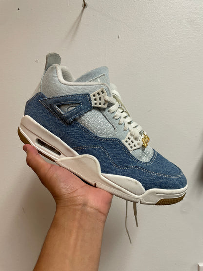 Jordan 4 Retro TEX Denim Worn Blue (Women's)