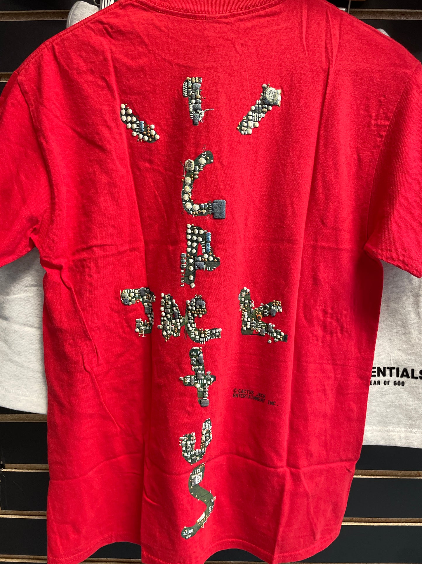 Size Small Travis Scott Red PlayStation Tee