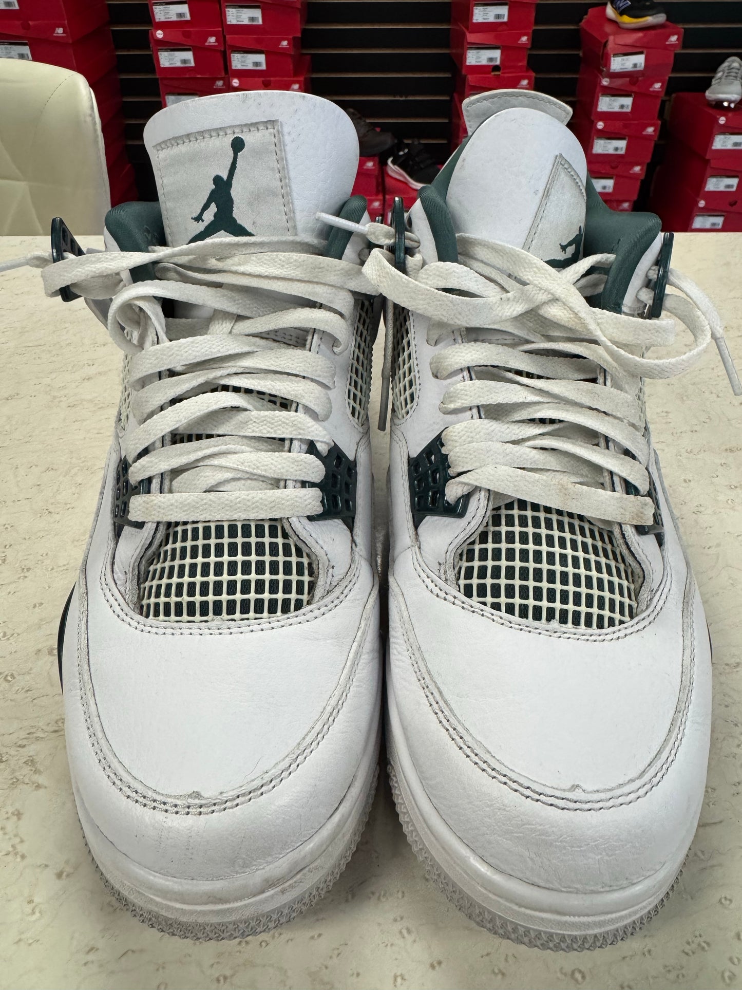 Jordan 4 Retro Oxidized Green
