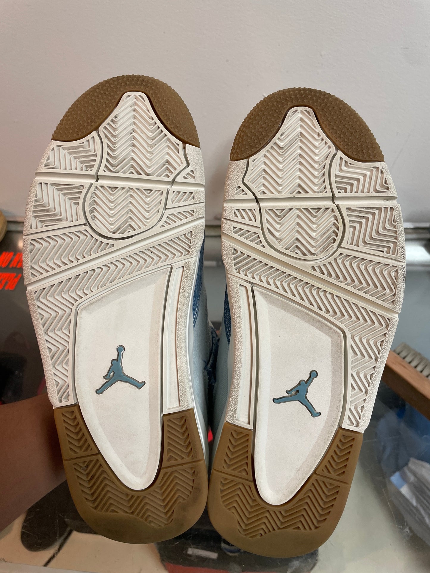 Jordan 4 Retro TEX Denim Worn Blue (Women's)