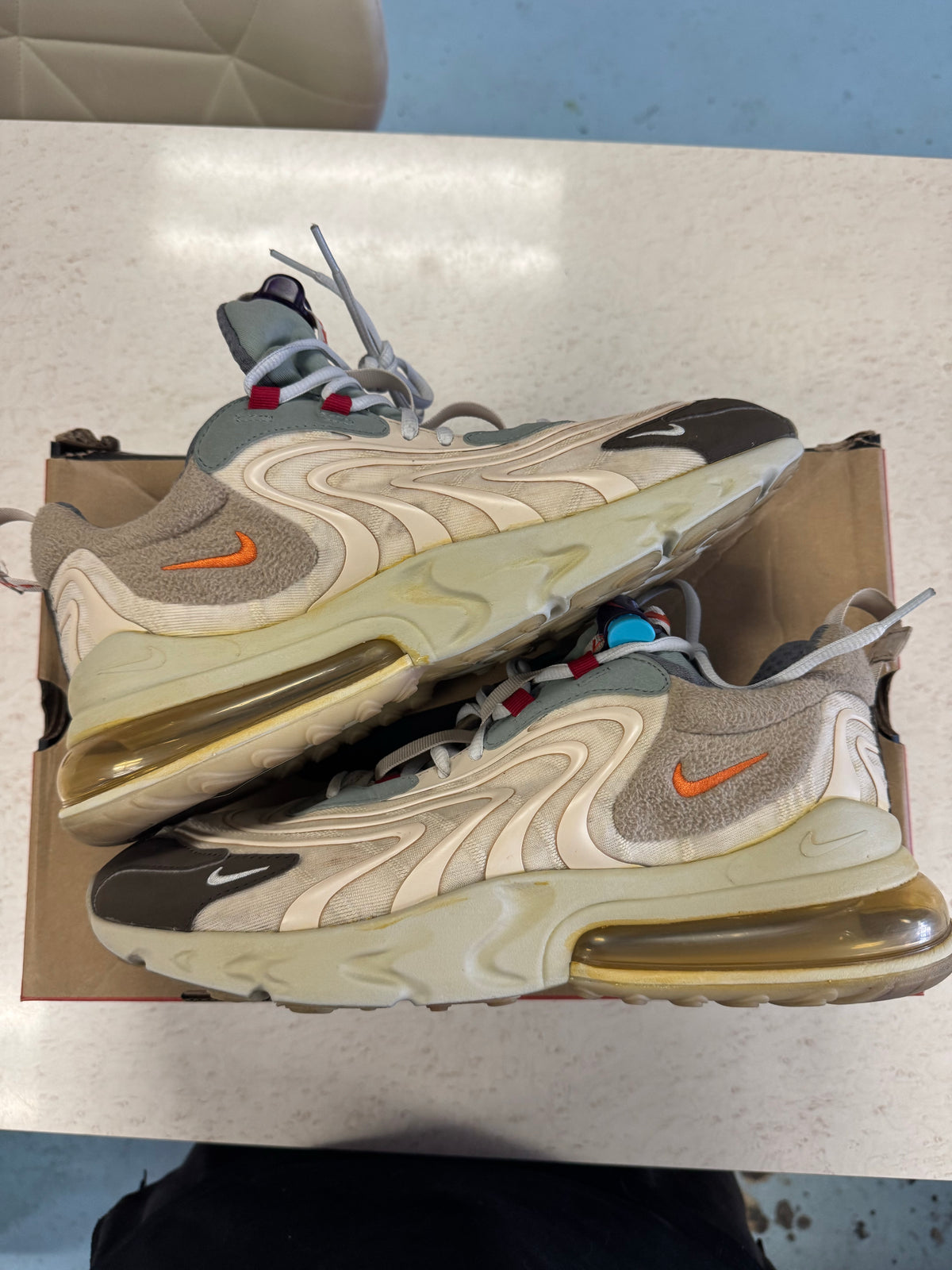 Nike Air Max 270 React ENG Travis Scott Cactus Trails