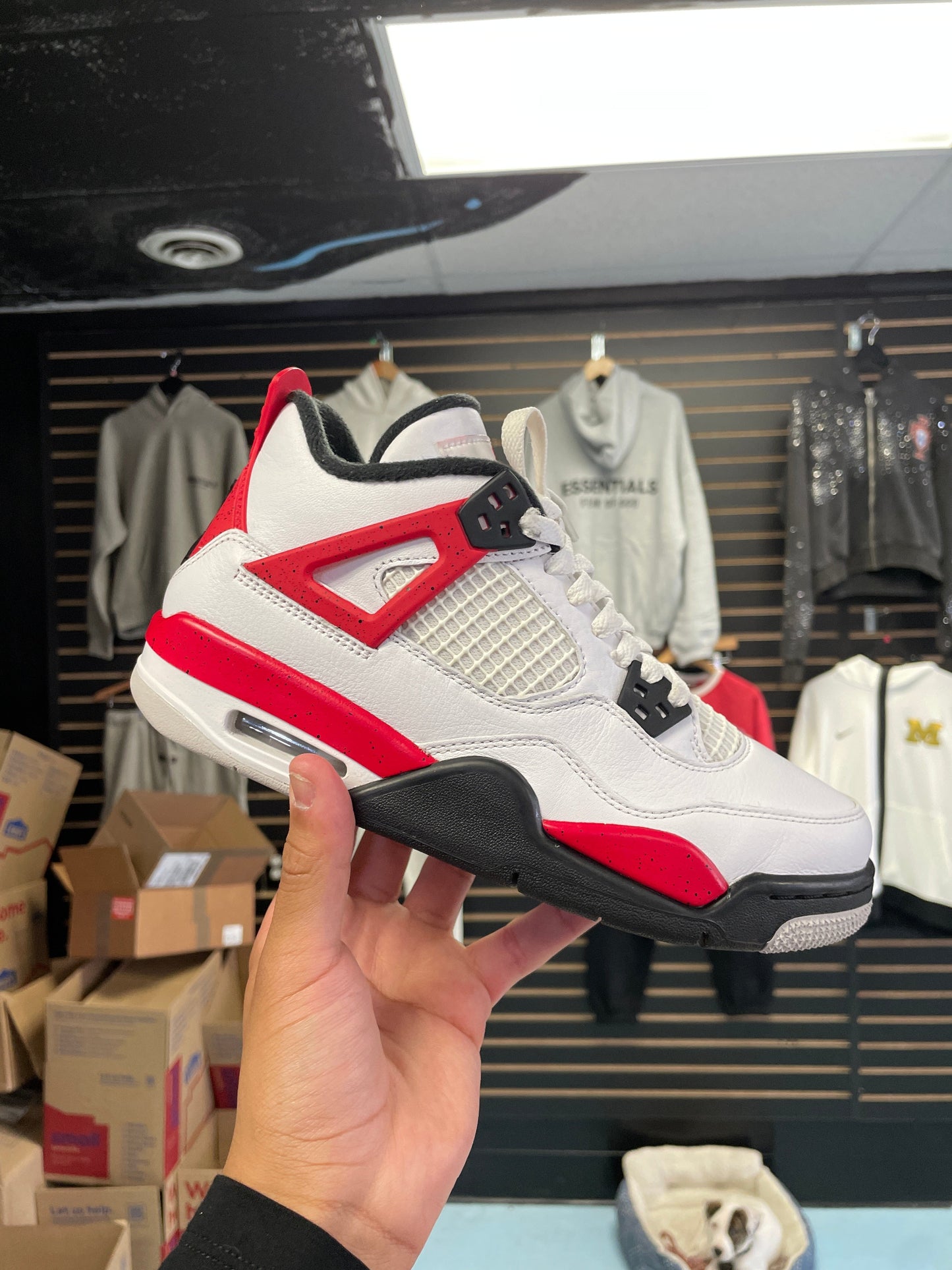 Jordan 4 Retro Red Cement
