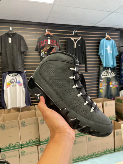 Size10 Jordan 9 Anthracite Worn1X/W Box