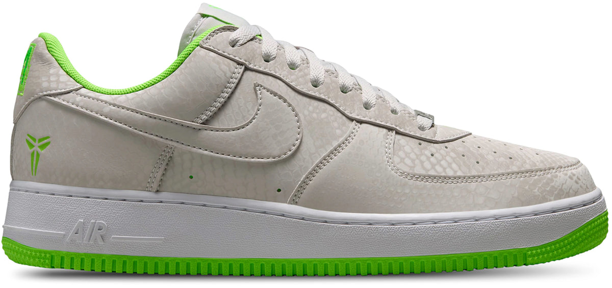 Nike Air Force 1 Low Kobe Bryant Forever Vast Grey Electric Green