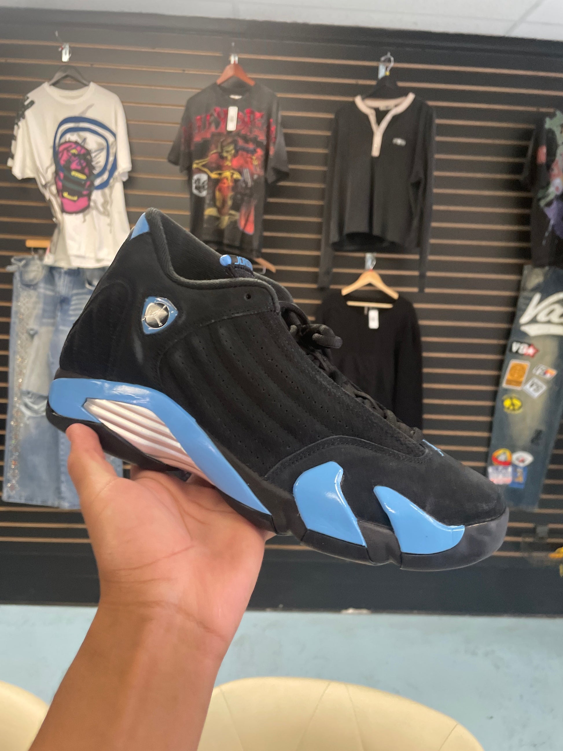 Jordan 14 Retro Black University Blue (2026)