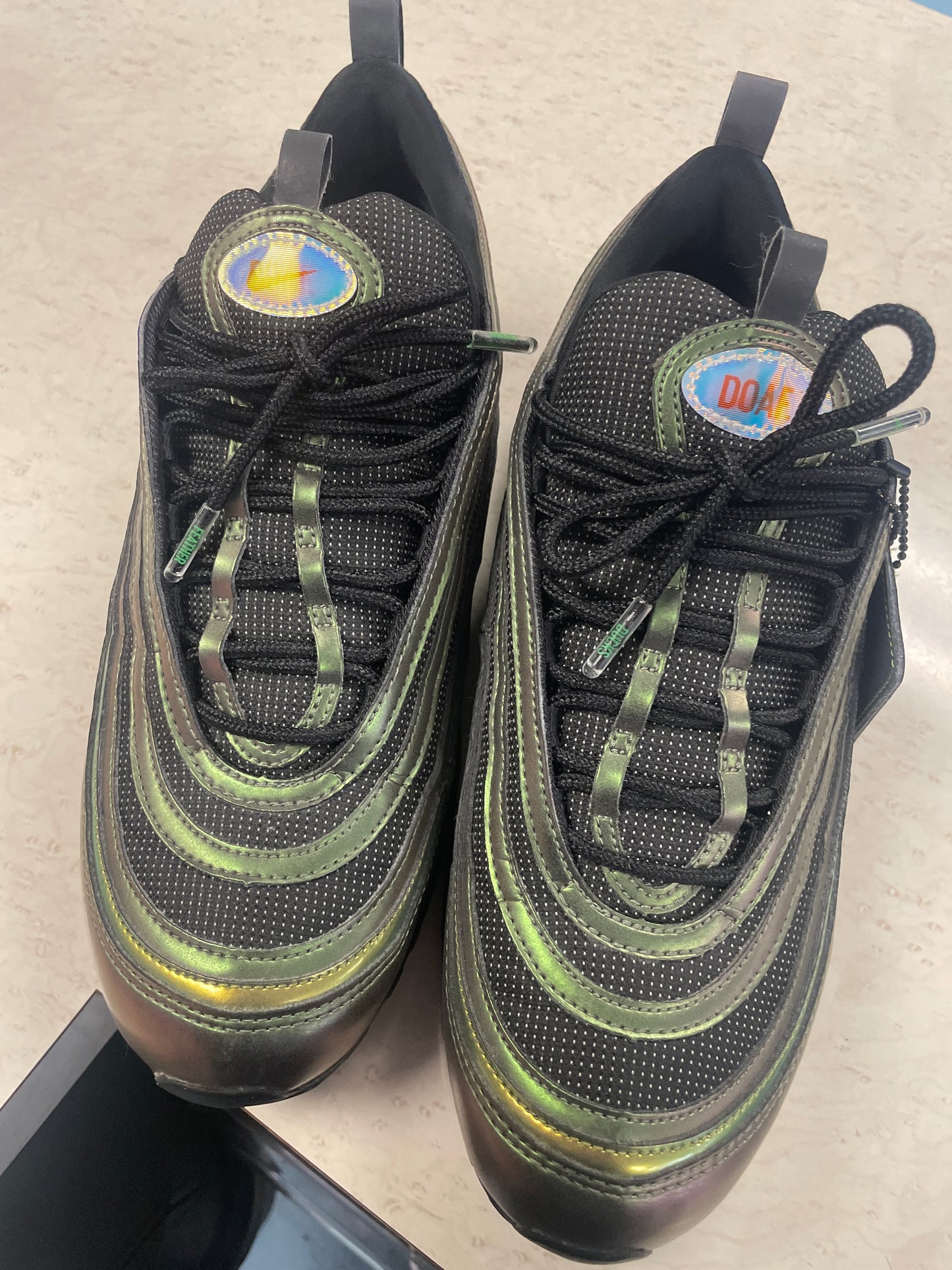 Size9.5 Nike Air Max 95/97 Ducks of The Feather Pre Owned/W Box