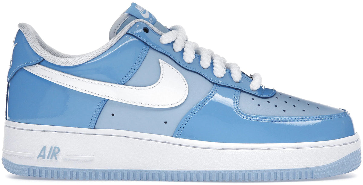 Nike Air Force 1 Low '07 LV8 Phychic Blue White Patent