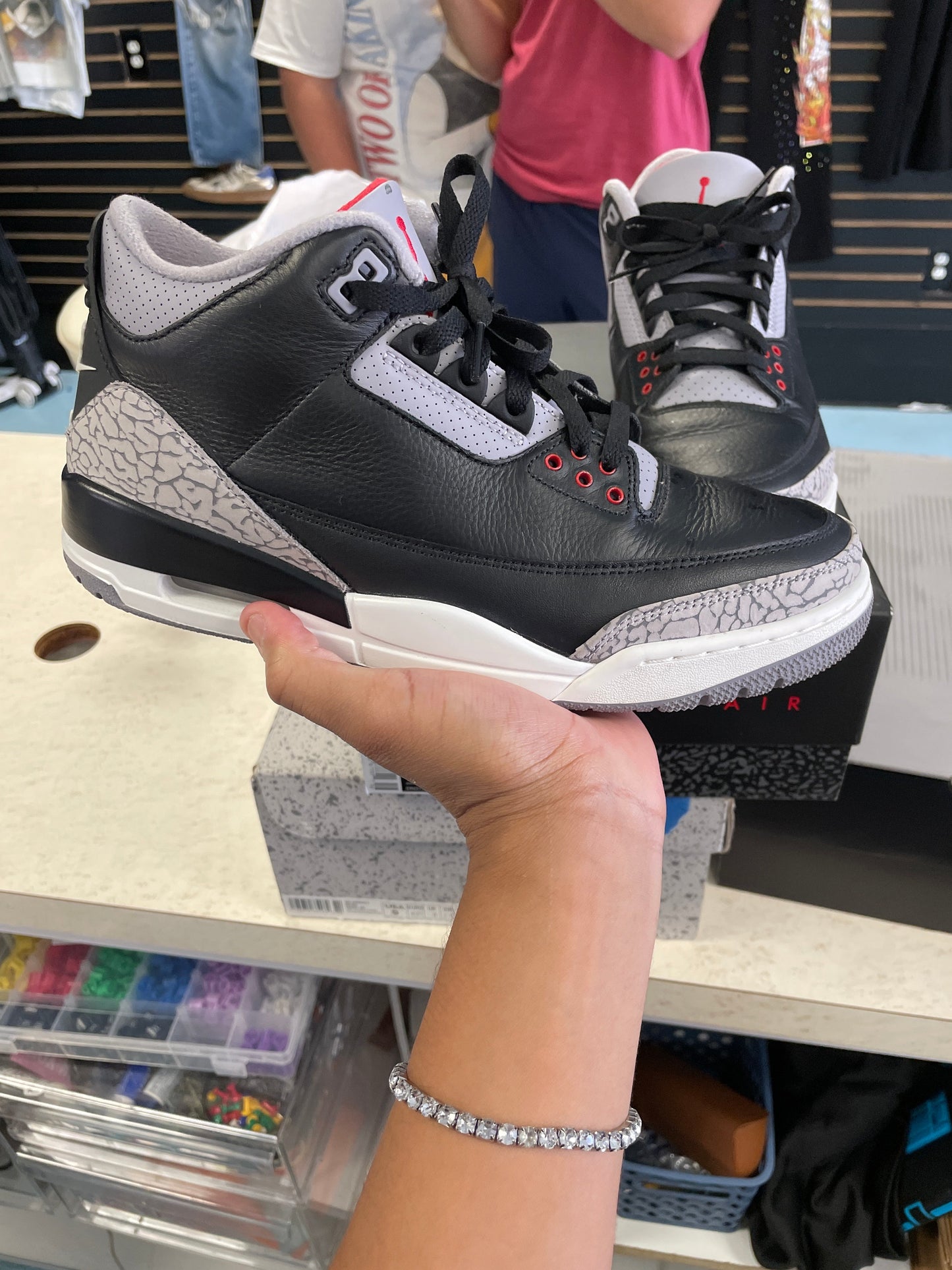 Jordan AJF 3 Black Cement