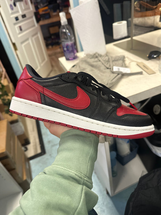 Size9.5 Jordan 1 Low Banned Worn 1x OG All