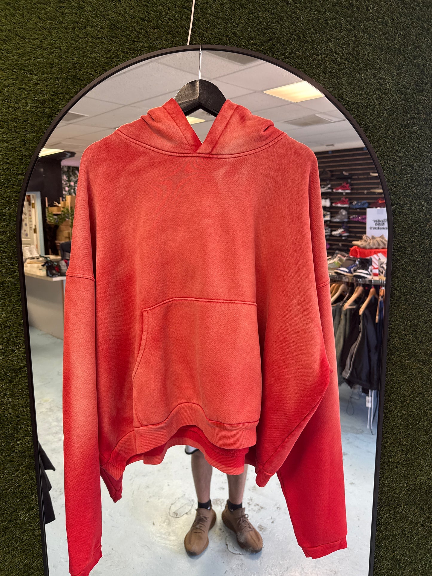 Size Large Red Raspberry Hoodie Pre-Owned