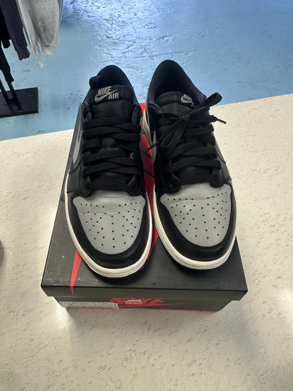Size9 Jordan 1 Low Shadow Pre Owned With Box