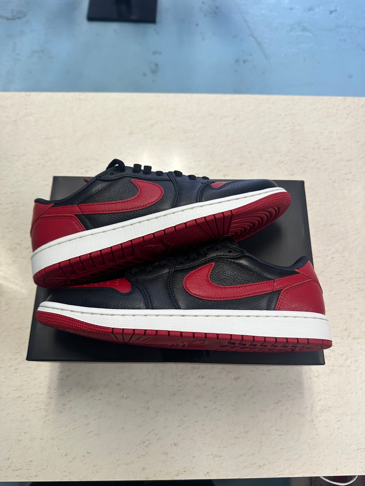 Size9.5 Jordan 1 Low Banned Worn 1x OG All