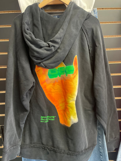 Size Large Off White Hoodie Pre Owned