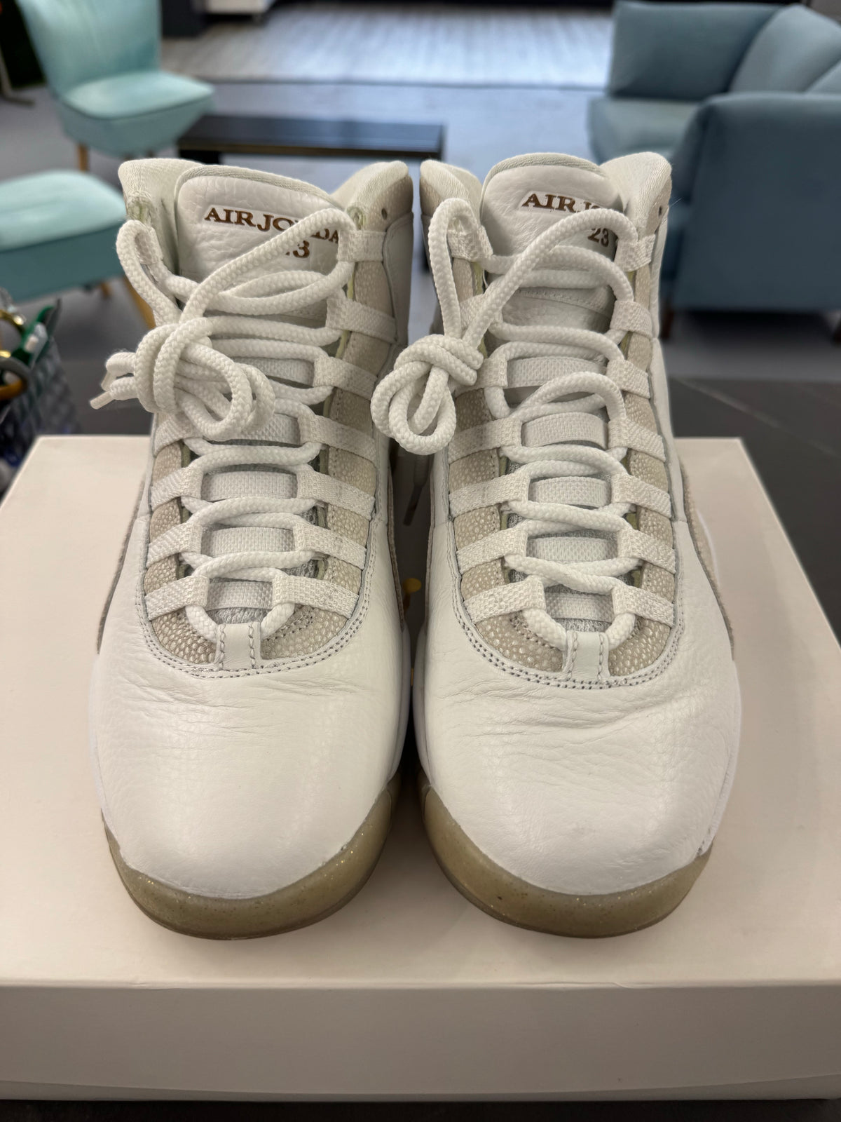 Jordan 10 Retro Drake OVO White