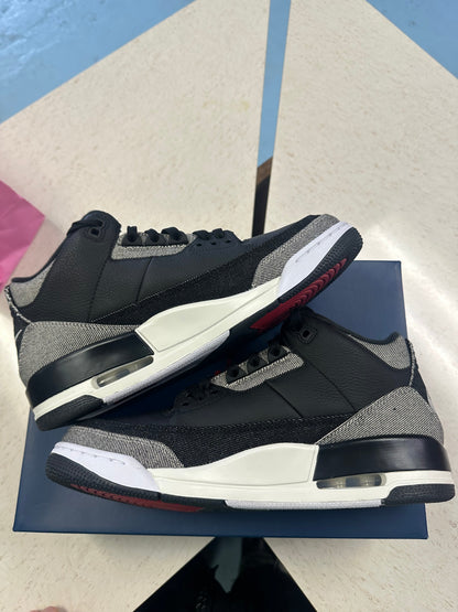 Jordan 3 Retro Levis Black