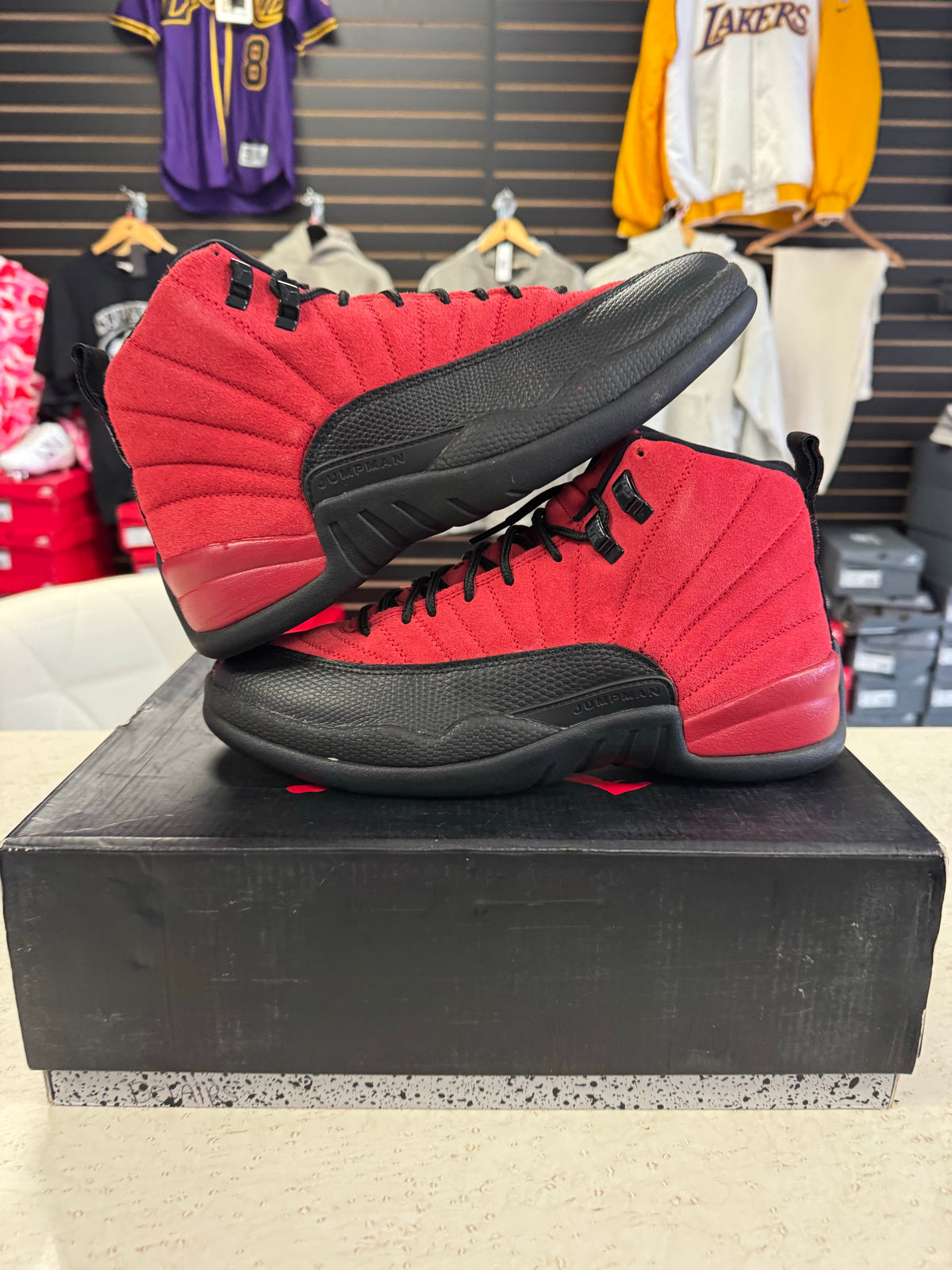 Jordan 12 Retro Reverse Flu Game
