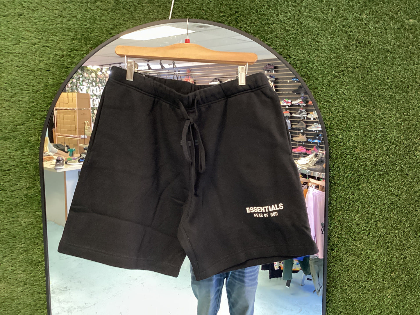 Black And White Essentials Shorts