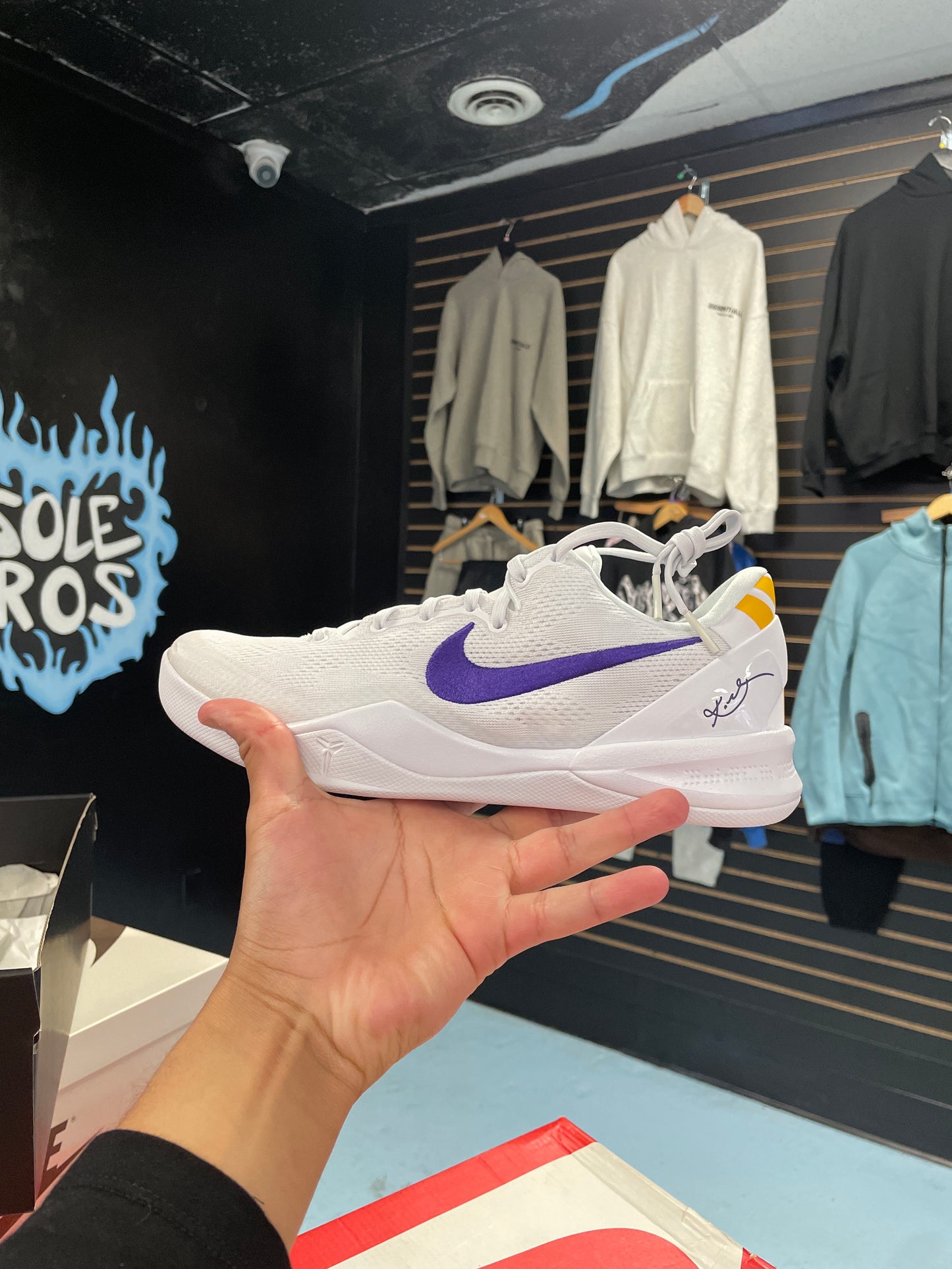 Size10 Kobe 8 Lakers Home New/OG All