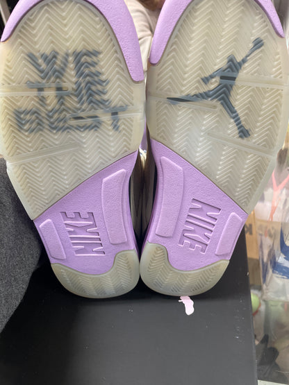 Size9 Jordan 4 We The Best Sail Pre Owned/W Box