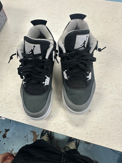 Size9 Jordan 4 Fear Pre Owned No Box
