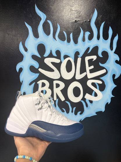 Size9 Jordan 12 French Blue Pre-Owned Og All