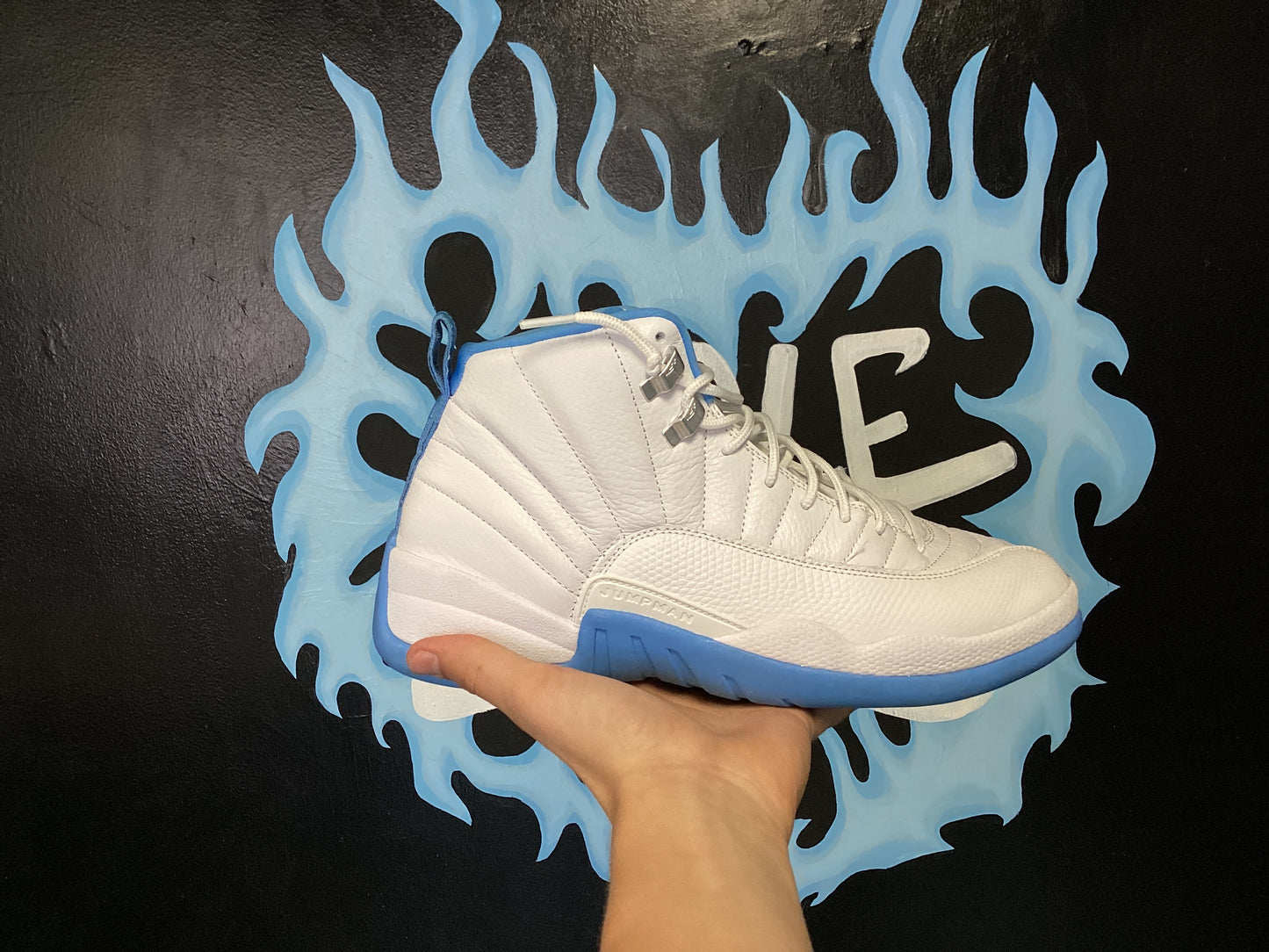 Size10 Jordan 12 Melo Pre Owned/W Box