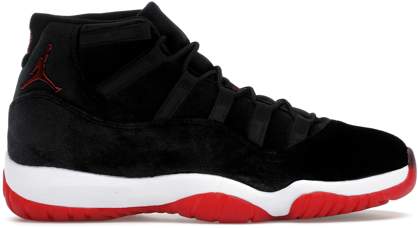 Jordan 11 Retro Bred Velvet (Women's)