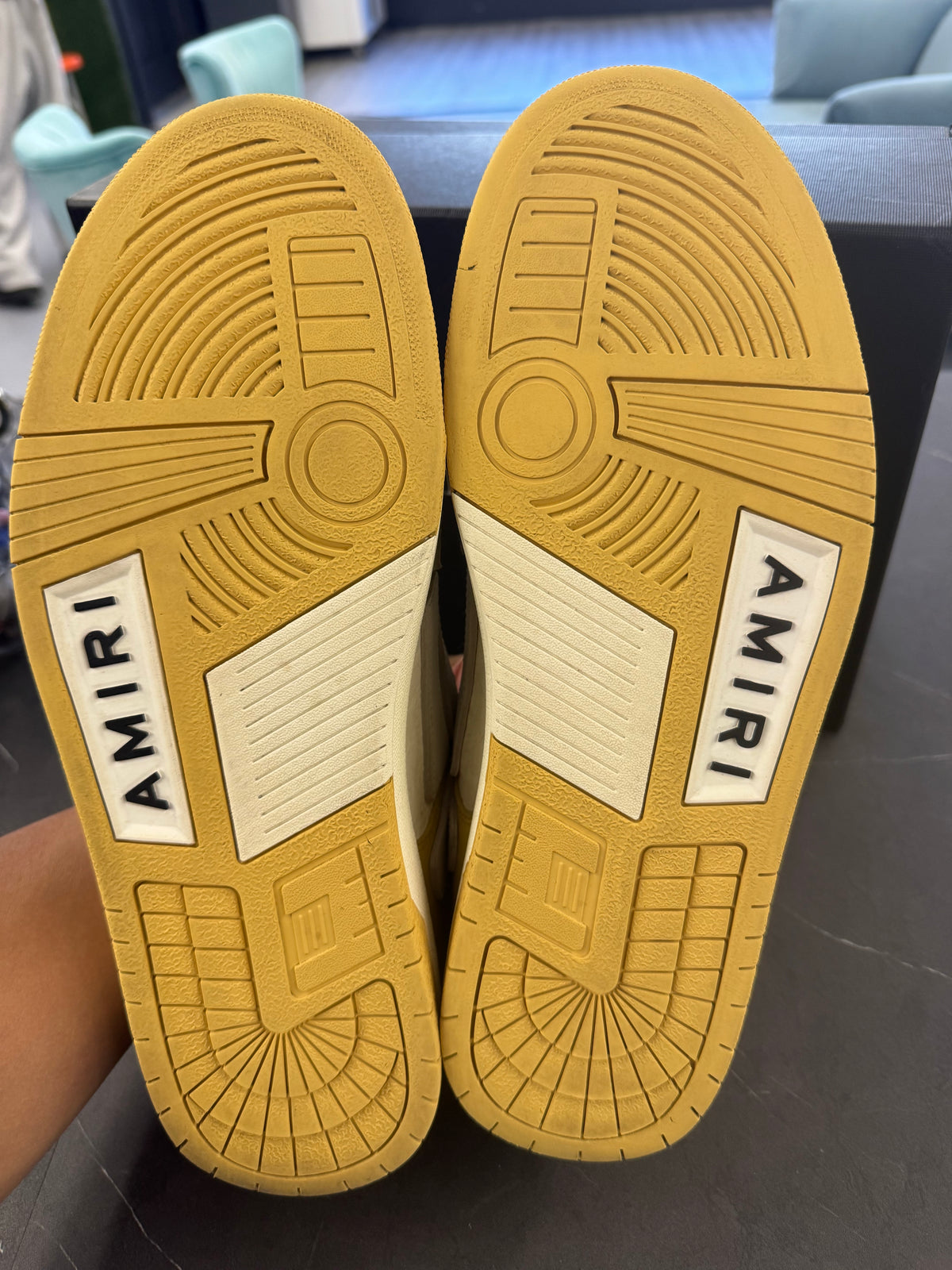 AMIRI Skel Top Low Champagne