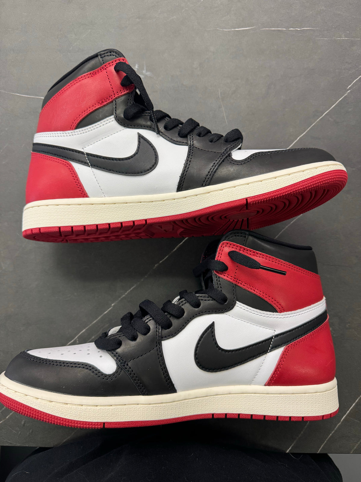 Jordan 1 Retro High OG Black Toe Reimagined