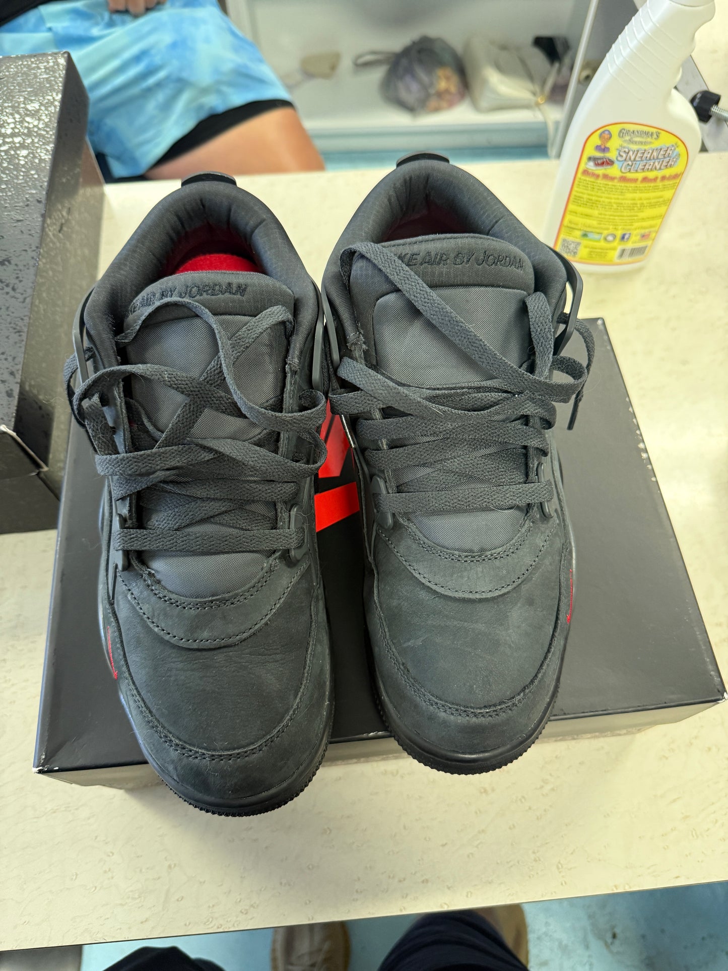 Size9 Jordan 4 RM SP Driveway Grey Pre-Owned Og-All