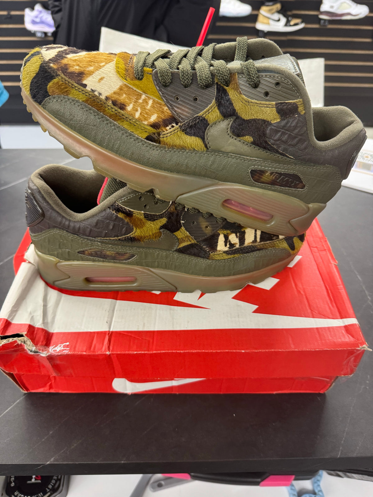 Nike Air Max 90 Camo Croc