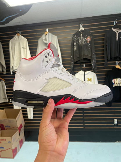 Jordan 5 Retro Fire Red Silver Tongue (2020)