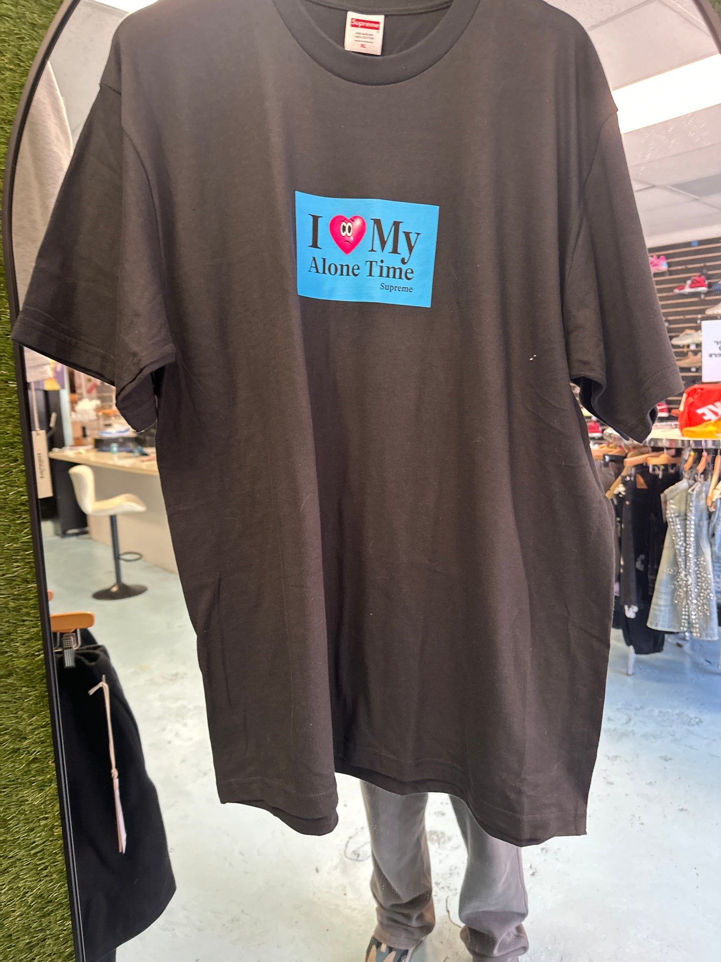 Size XL Supreme Alone Time Tee New