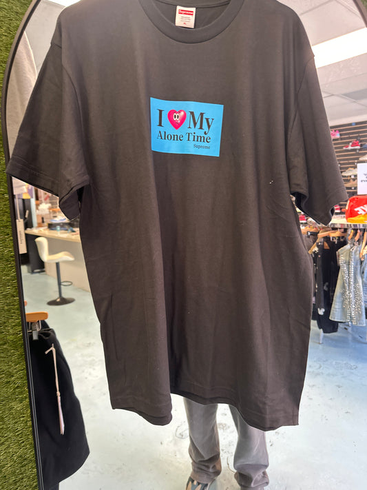 Size XL Supreme Alone Time Tee New