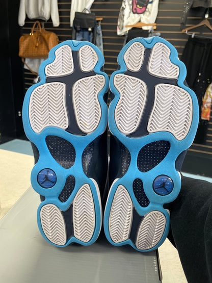 Jordan 13 Retro Obsidian Powder Blue White