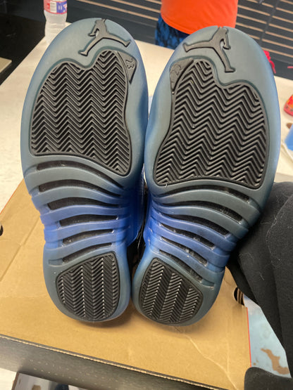 Size8.5 Jordan 12 Black Game Royal Pre Owned/W Box
