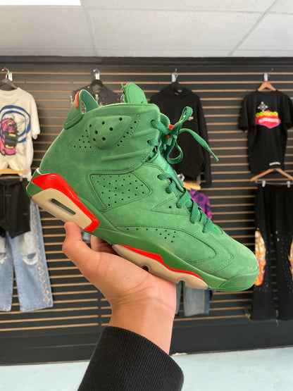 Size10.5 Jordan 6 Gatorade Pre Owned/W Box