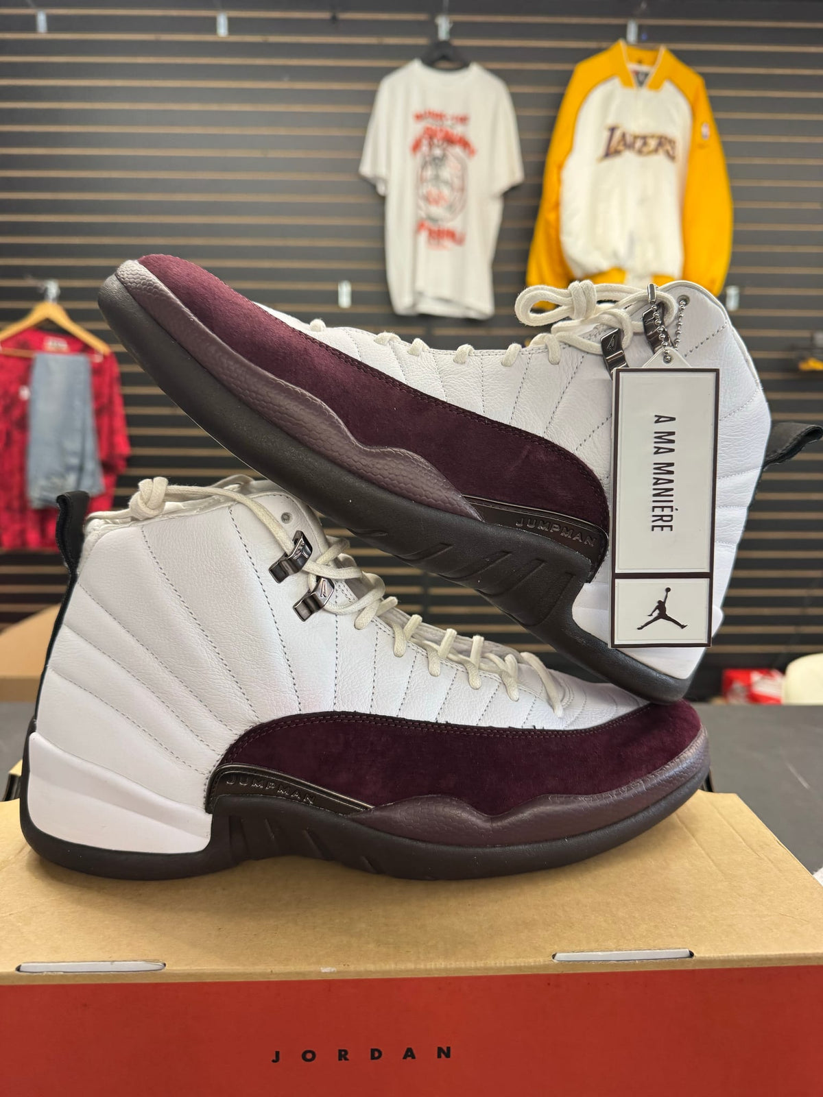 Jordan 12 Retro SP A Ma Maniére White (Women's)